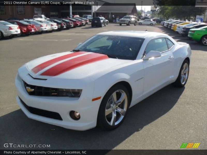 Summit White / Black 2011 Chevrolet Camaro SS/RS Coupe