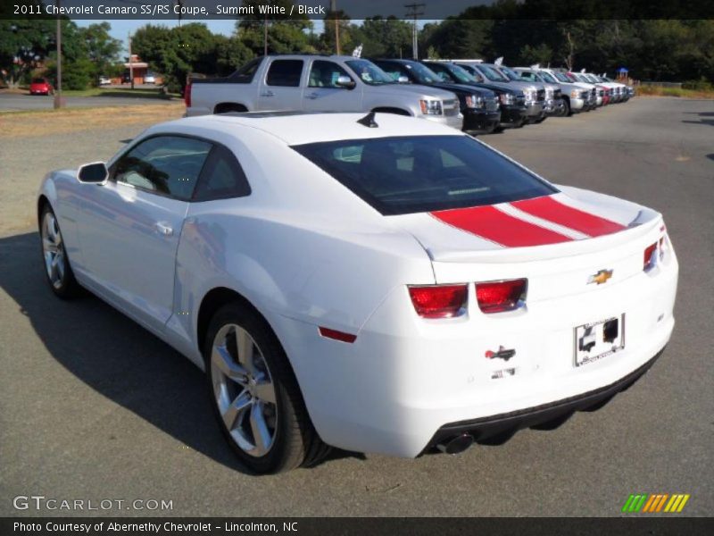 Summit White / Black 2011 Chevrolet Camaro SS/RS Coupe