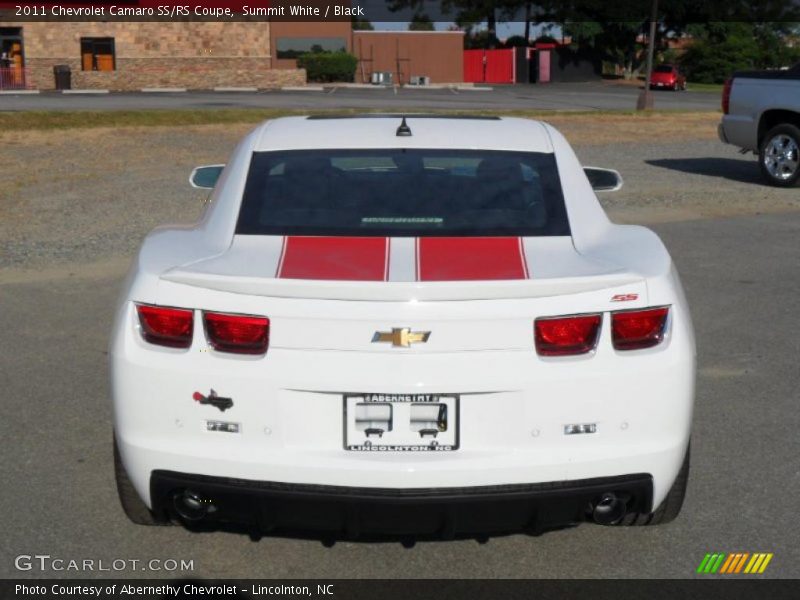 Summit White / Black 2011 Chevrolet Camaro SS/RS Coupe