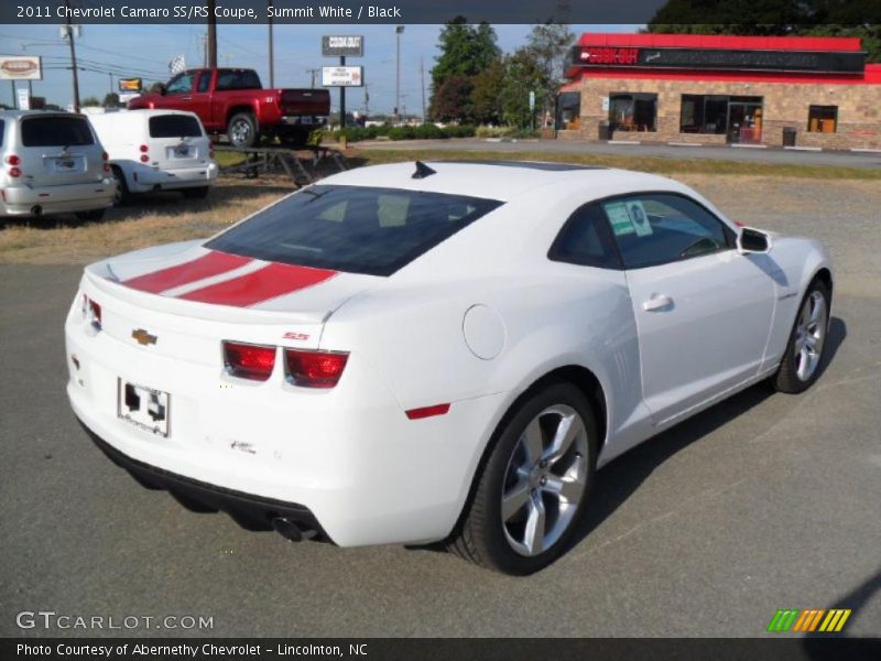 Summit White / Black 2011 Chevrolet Camaro SS/RS Coupe