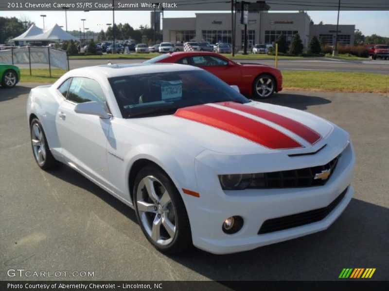 Summit White / Black 2011 Chevrolet Camaro SS/RS Coupe