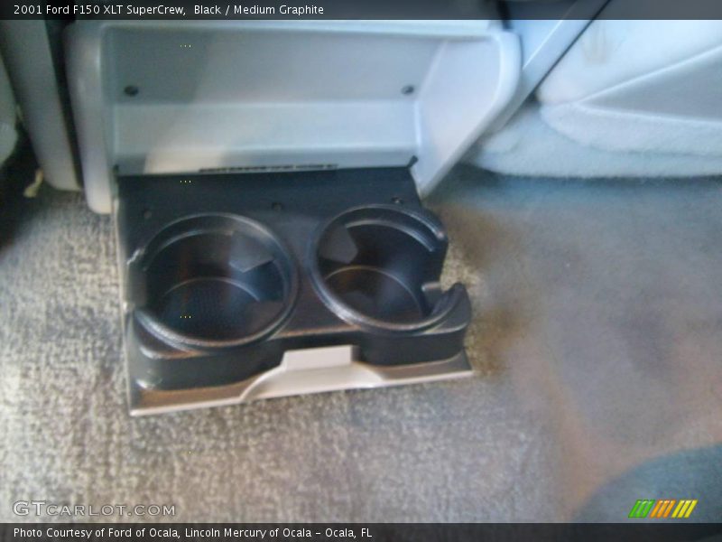 Black / Medium Graphite 2001 Ford F150 XLT SuperCrew