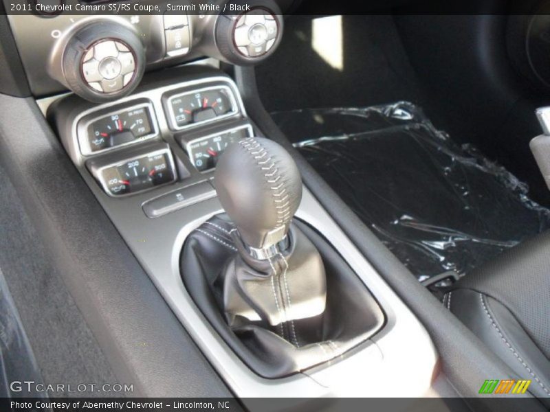 Summit White / Black 2011 Chevrolet Camaro SS/RS Coupe