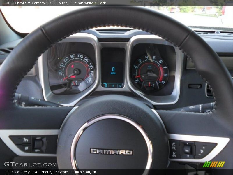 Summit White / Black 2011 Chevrolet Camaro SS/RS Coupe