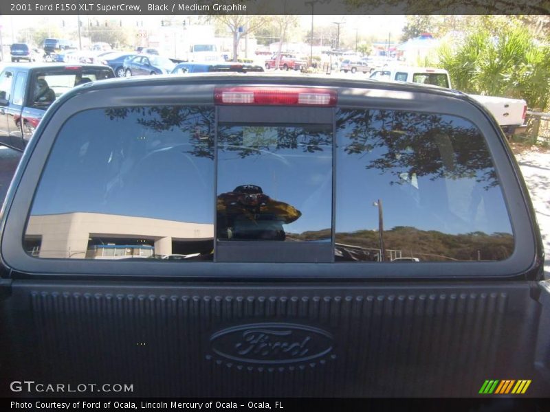 Black / Medium Graphite 2001 Ford F150 XLT SuperCrew