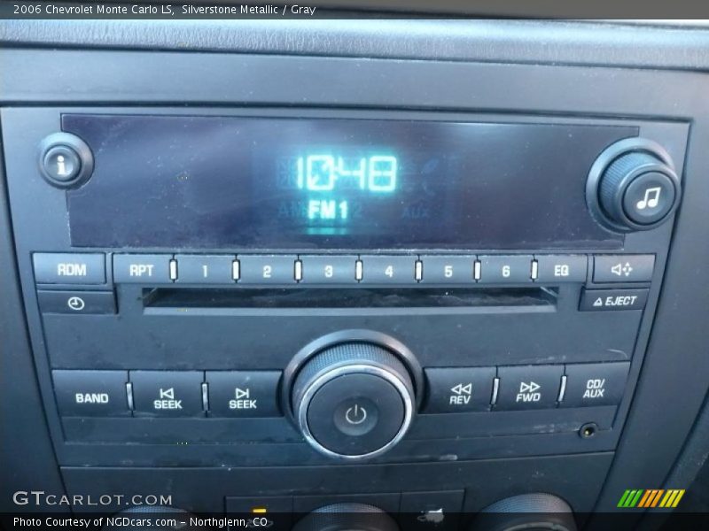 Silverstone Metallic / Gray 2006 Chevrolet Monte Carlo LS