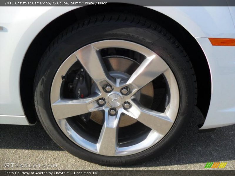 Summit White / Black 2011 Chevrolet Camaro SS/RS Coupe