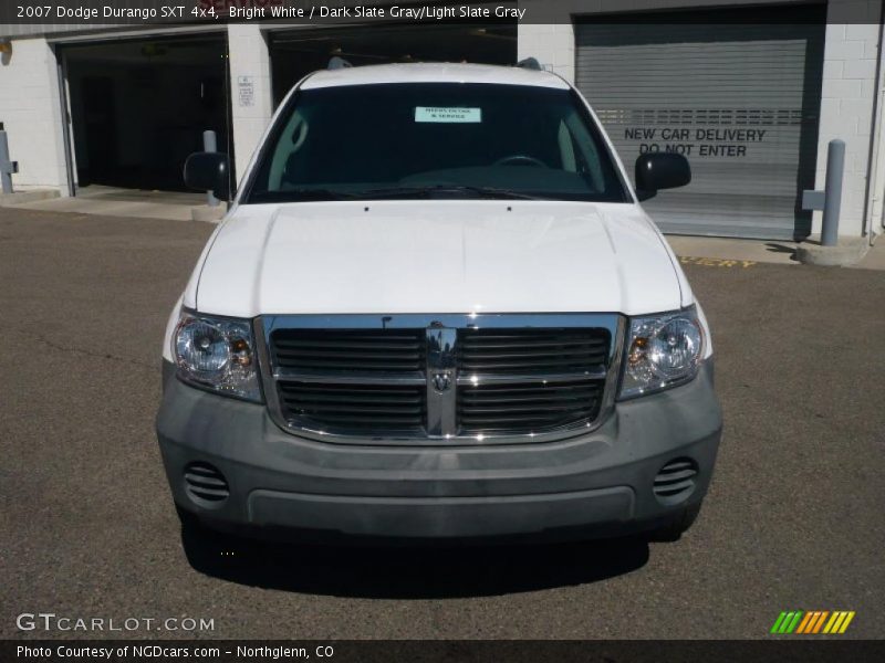 Bright White / Dark Slate Gray/Light Slate Gray 2007 Dodge Durango SXT 4x4