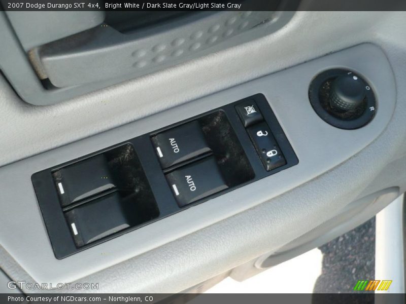 Bright White / Dark Slate Gray/Light Slate Gray 2007 Dodge Durango SXT 4x4