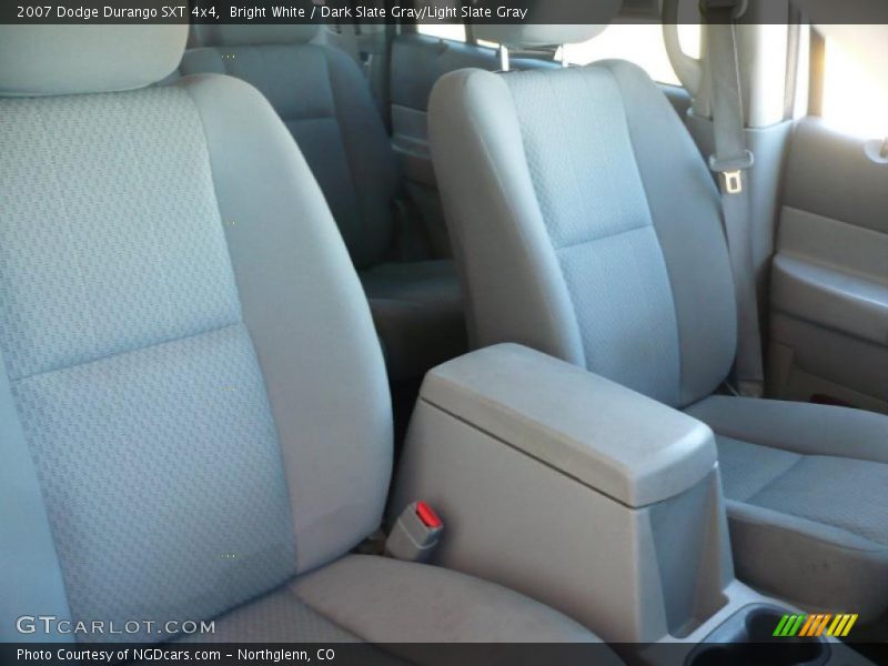 Bright White / Dark Slate Gray/Light Slate Gray 2007 Dodge Durango SXT 4x4