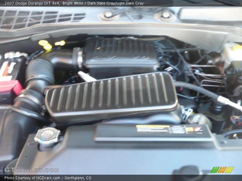 Bright White / Dark Slate Gray/Light Slate Gray 2007 Dodge Durango SXT 4x4
