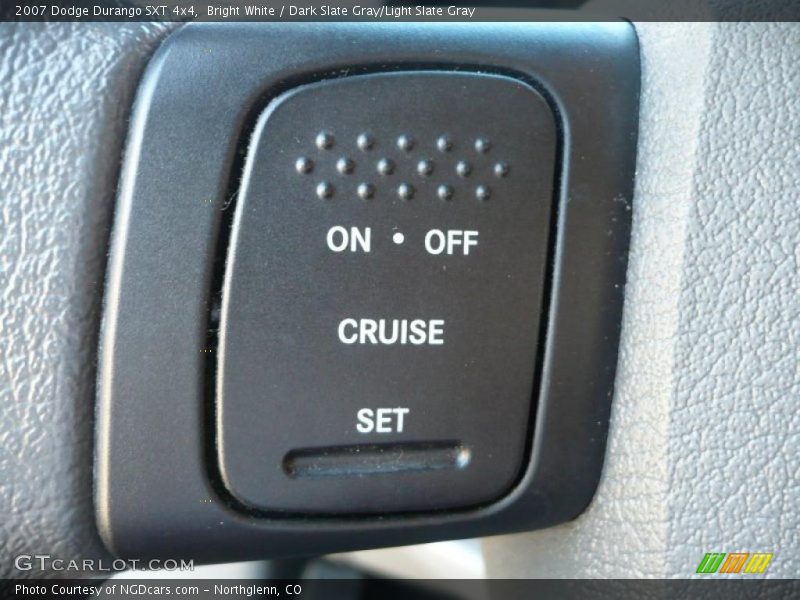 Bright White / Dark Slate Gray/Light Slate Gray 2007 Dodge Durango SXT 4x4