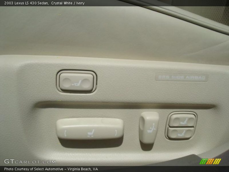 Crystal White / Ivory 2003 Lexus LS 430 Sedan
