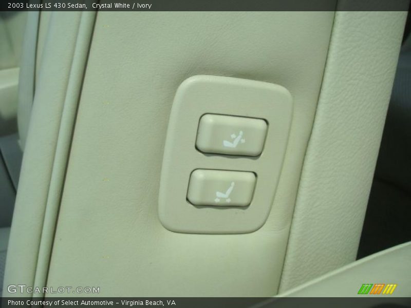 Crystal White / Ivory 2003 Lexus LS 430 Sedan