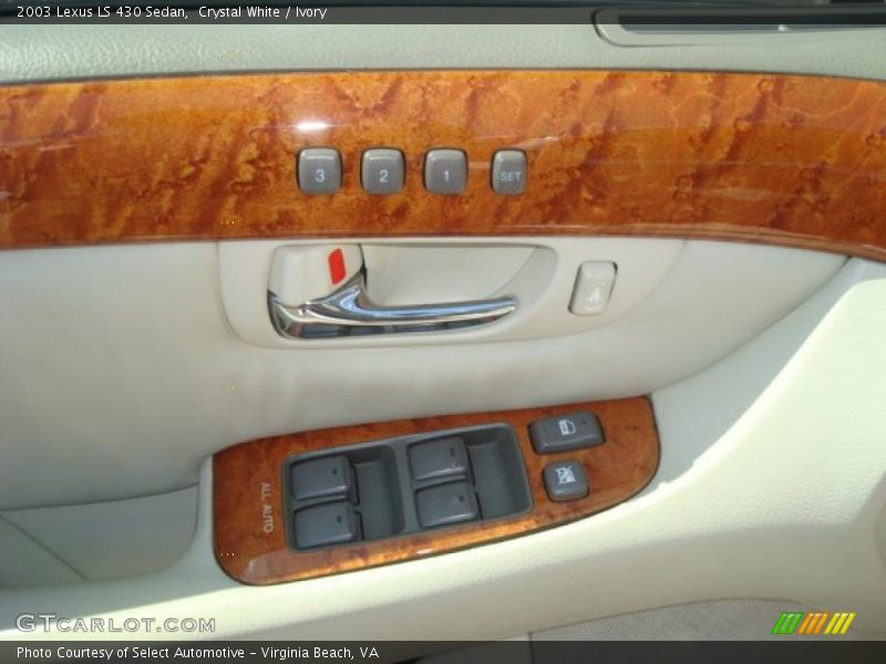 Crystal White / Ivory 2003 Lexus LS 430 Sedan