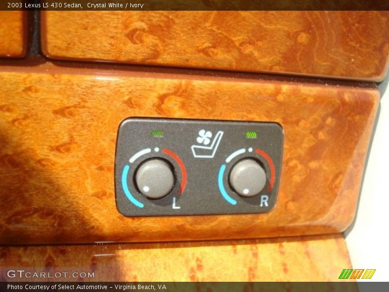 Crystal White / Ivory 2003 Lexus LS 430 Sedan