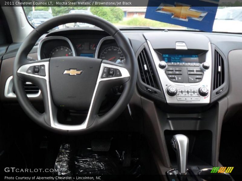 Mocha Steel Metallic / Brownstone/Jet Black 2011 Chevrolet Equinox LT