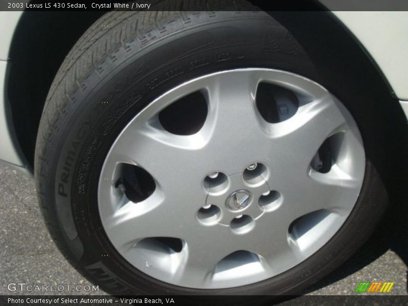 Crystal White / Ivory 2003 Lexus LS 430 Sedan