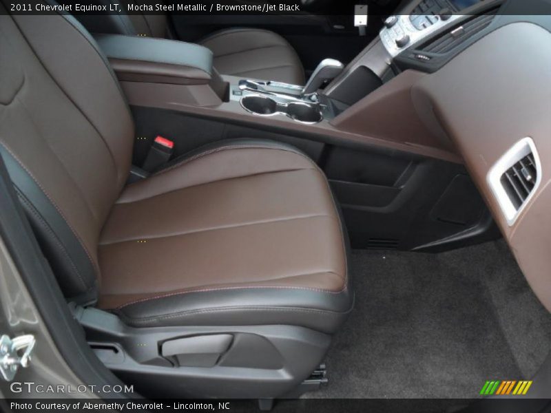 Mocha Steel Metallic / Brownstone/Jet Black 2011 Chevrolet Equinox LT
