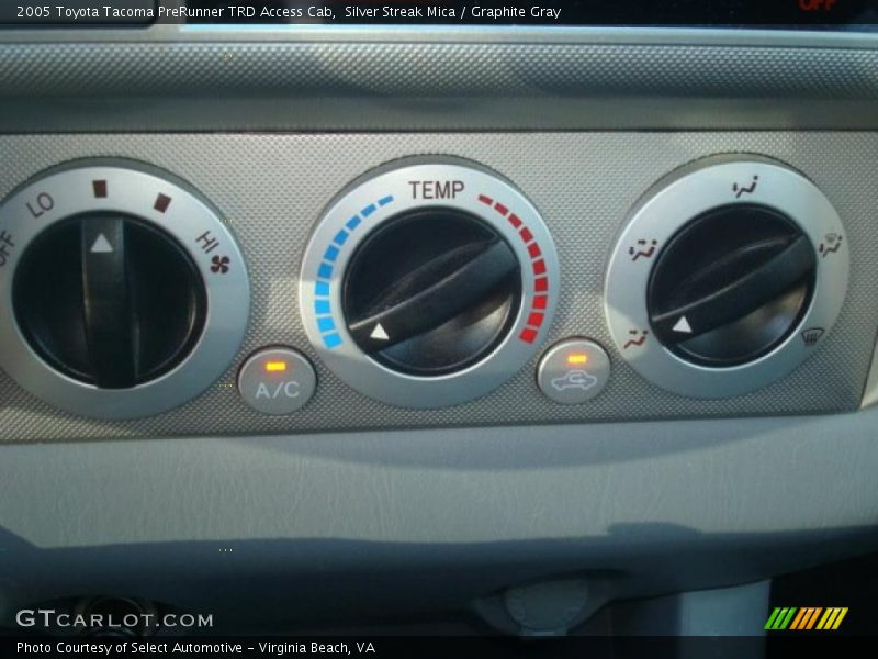 Silver Streak Mica / Graphite Gray 2005 Toyota Tacoma PreRunner TRD Access Cab