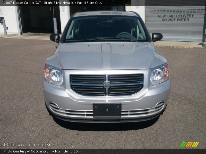 Bright Silver Metallic / Pastel Slate Gray 2007 Dodge Caliber SXT