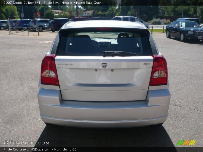 Bright Silver Metallic / Pastel Slate Gray 2007 Dodge Caliber SXT