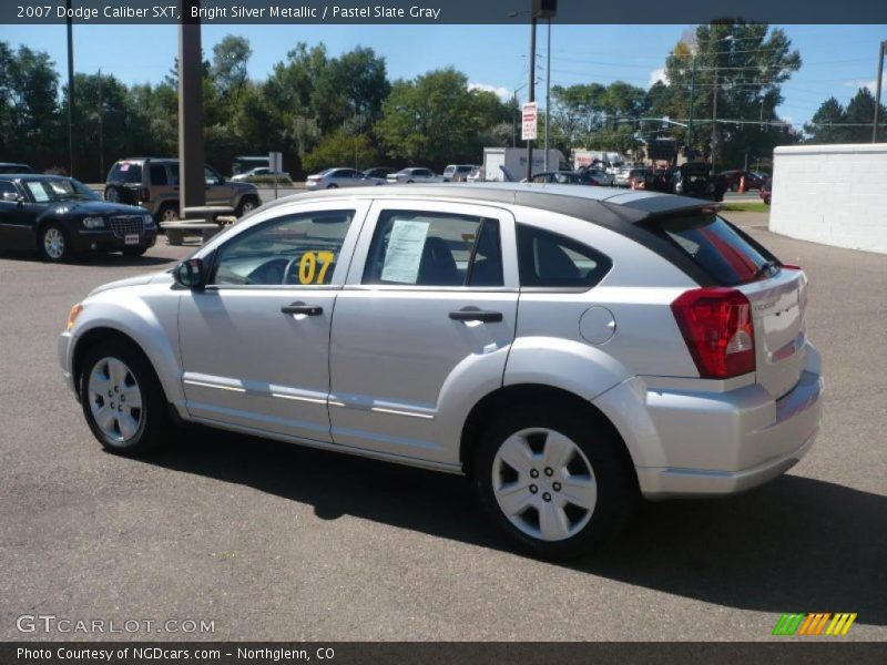 Bright Silver Metallic / Pastel Slate Gray 2007 Dodge Caliber SXT
