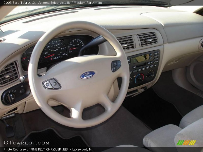 Arizona Beige Metallic / Medium Parchment 2003 Ford Taurus LX