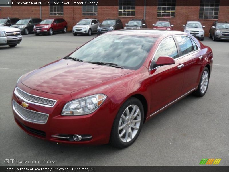 Red Jewel Tintcoat / Ebony 2011 Chevrolet Malibu LTZ