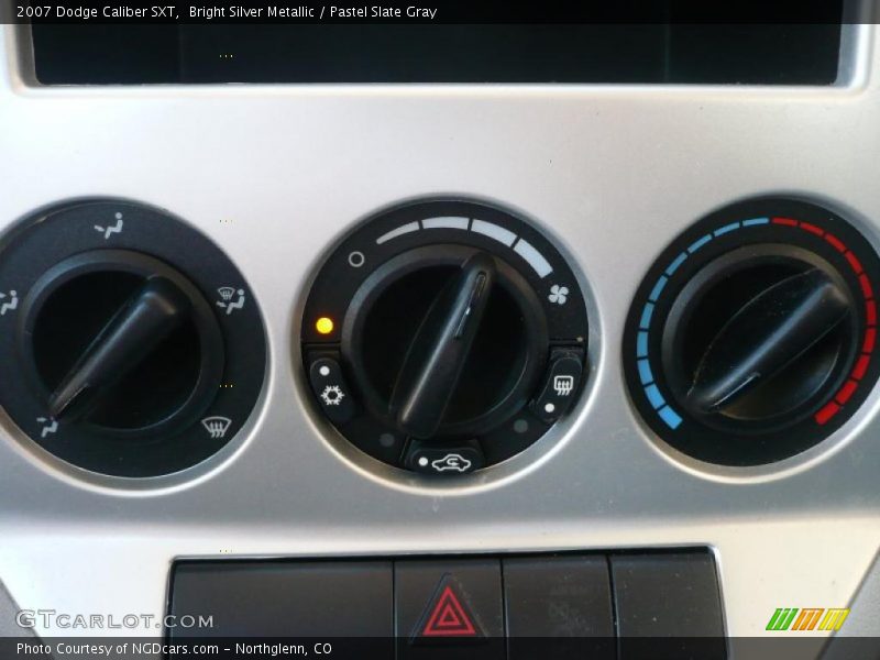 Bright Silver Metallic / Pastel Slate Gray 2007 Dodge Caliber SXT