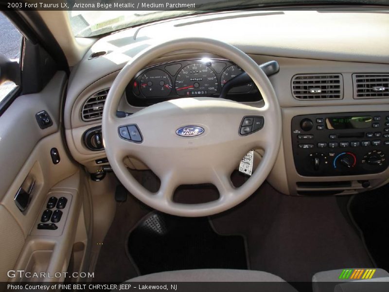 Arizona Beige Metallic / Medium Parchment 2003 Ford Taurus LX