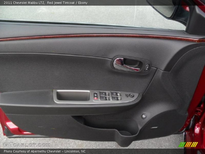 Red Jewel Tintcoat / Ebony 2011 Chevrolet Malibu LTZ