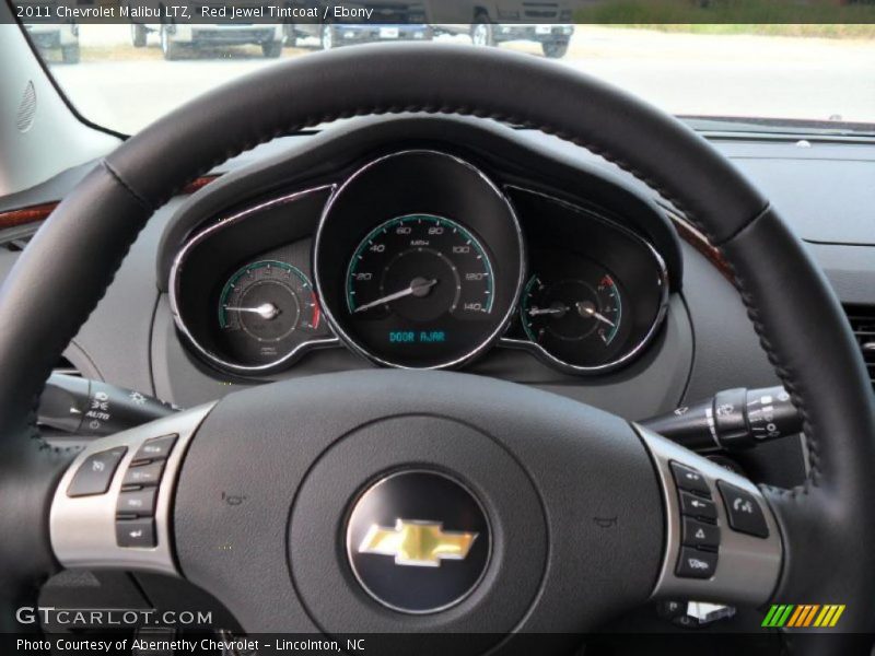 Red Jewel Tintcoat / Ebony 2011 Chevrolet Malibu LTZ