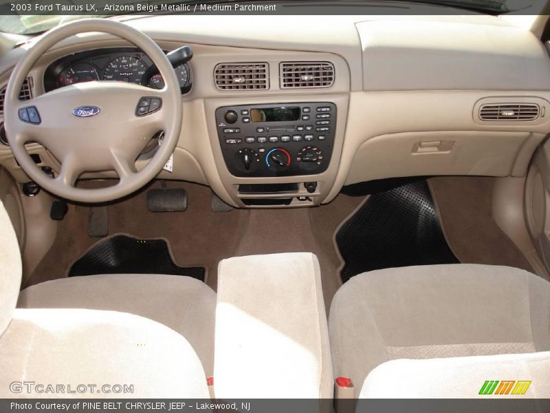 Arizona Beige Metallic / Medium Parchment 2003 Ford Taurus LX