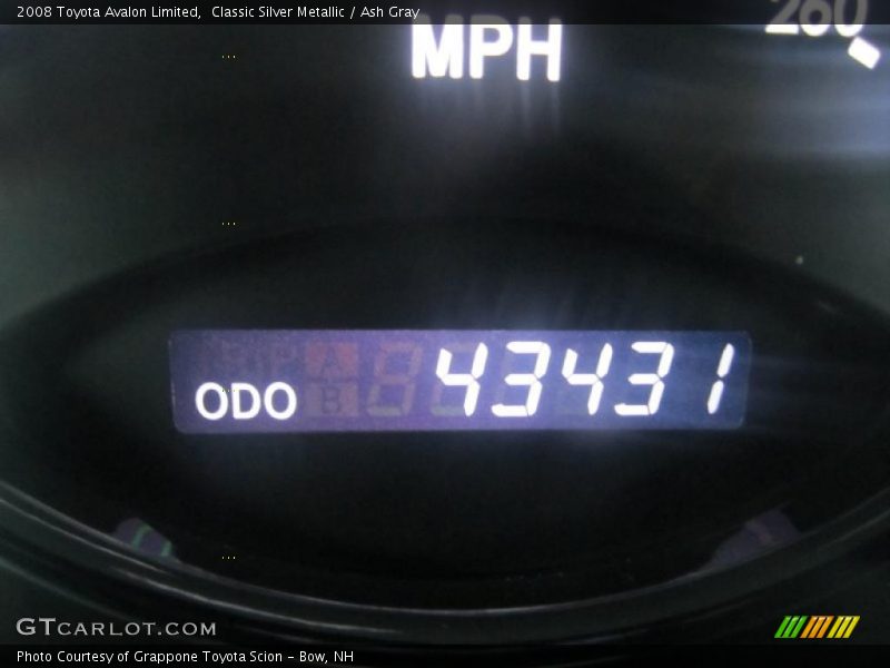 Classic Silver Metallic / Ash Gray 2008 Toyota Avalon Limited