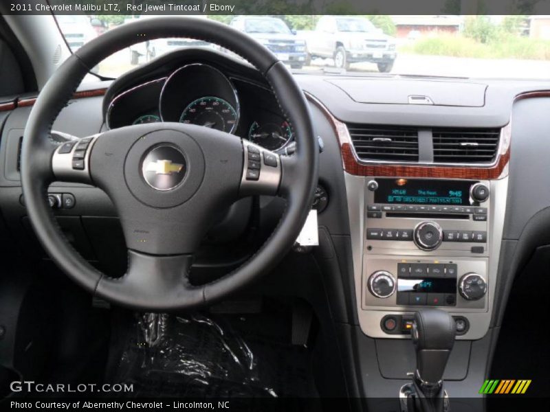 Red Jewel Tintcoat / Ebony 2011 Chevrolet Malibu LTZ