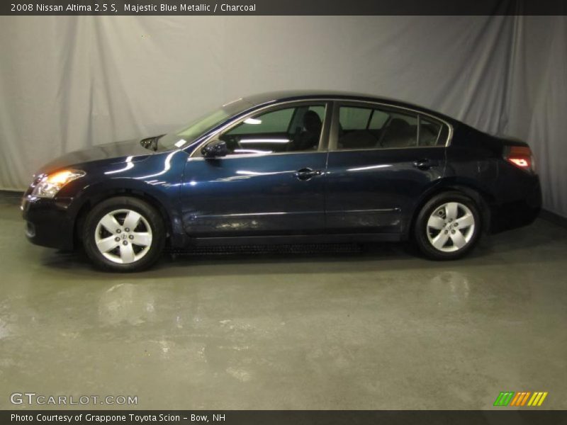 Majestic Blue Metallic / Charcoal 2008 Nissan Altima 2.5 S