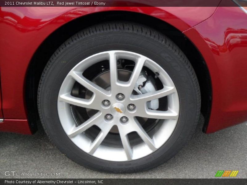 Red Jewel Tintcoat / Ebony 2011 Chevrolet Malibu LTZ