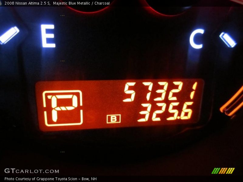 Majestic Blue Metallic / Charcoal 2008 Nissan Altima 2.5 S