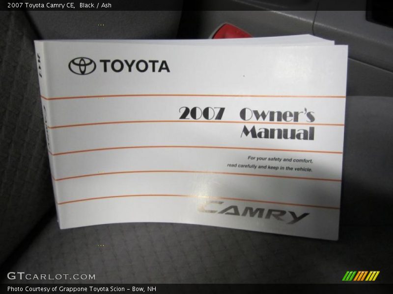 Black / Ash 2007 Toyota Camry CE