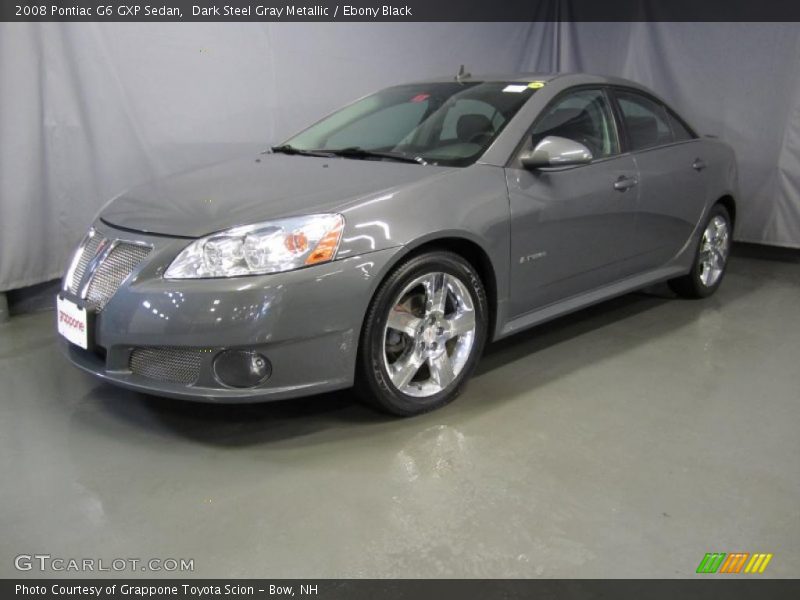 Dark Steel Gray Metallic / Ebony Black 2008 Pontiac G6 GXP Sedan