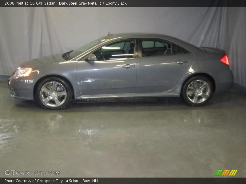Dark Steel Gray Metallic / Ebony Black 2008 Pontiac G6 GXP Sedan