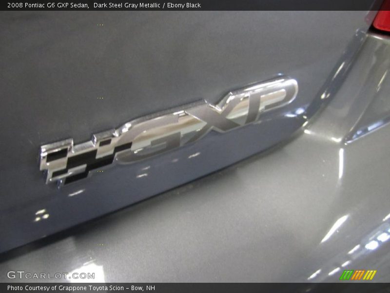 Dark Steel Gray Metallic / Ebony Black 2008 Pontiac G6 GXP Sedan
