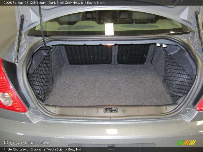 Dark Steel Gray Metallic / Ebony Black 2008 Pontiac G6 GXP Sedan