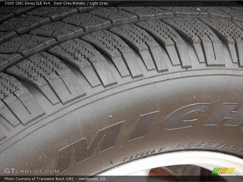 Steel Grey Metallic / Light Gray 2005 GMC Envoy SLE 4x4