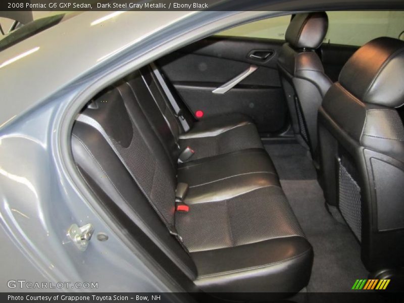 Dark Steel Gray Metallic / Ebony Black 2008 Pontiac G6 GXP Sedan