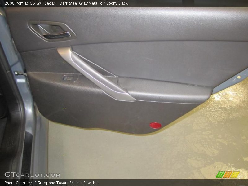 Dark Steel Gray Metallic / Ebony Black 2008 Pontiac G6 GXP Sedan