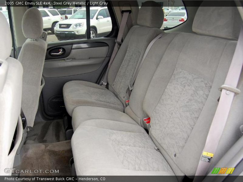Steel Grey Metallic / Light Gray 2005 GMC Envoy SLE 4x4