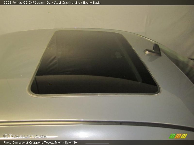 Dark Steel Gray Metallic / Ebony Black 2008 Pontiac G6 GXP Sedan