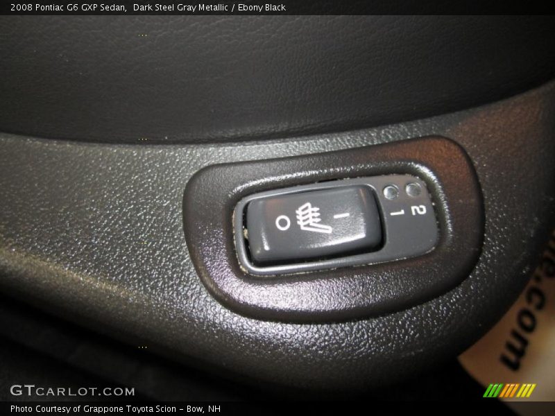 Dark Steel Gray Metallic / Ebony Black 2008 Pontiac G6 GXP Sedan
